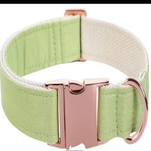 Heavy Duty Soft Cotton Dog Collar